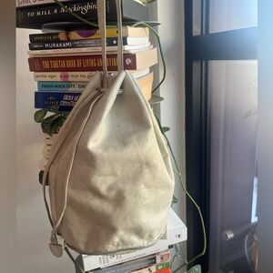 BAGGU x Fab Limited Edition Cream and Confetti Bucket Bag